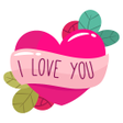 Icon of program: WASticker Love Stickers A…
