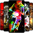 أيقونة البرنامج: Motocross Wallpaper