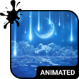 Icoon van programma: Star Rain Keyboard  Wallp…