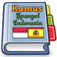 Иконка программы: Indonesian Spanish Dictio…