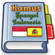 Ícone do programa: Indonesian Spanish Dictio…