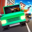 Cube Car Theft Race 3D