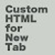 Ikon program: Custom HTML for New Tab