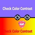 Symbol des Programms: color contrast checker