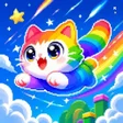 Ikona programu: Flappy Rainbow Cat