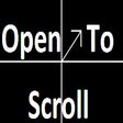 ไอคอนของโปรแกรม: Open to Scroll