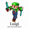 Skin Luigi for Minecraft PE