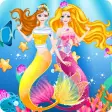 Mermaid Dress Up and Hairstyle