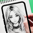أيقونة البرنامج: AR Drawing - Paint  Sketc…