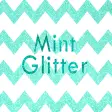 Cute Wallpaper Mint Glitter