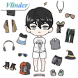プログラムのアイコン：Vlinder Boy: Dress up gam…