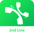 Programın simgesi: 2nd Line: Second Phone Nu…