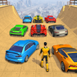 Superhero Car Mega Ramp Racing