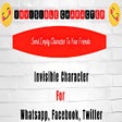Icoon van programma: Invisible character And I…