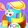 School Backpack Cake Maker-Lunch Hour Girly Game