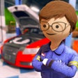 Programın simgesi: Stickman Car Mechanic Jun…