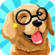 أيقونة البرنامج: Golden Retriever Dog Emoj…