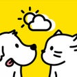 أيقونة البرنامج: Cats  Dogs Weather