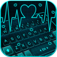 Programikonen: Animated Neon Heart Keybo…