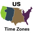 US Time Zones icon