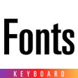 Symbol des Programms: Fonts  Keyboard