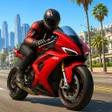 ไอคอนของโปรแกรม: Moto Traffic Rider: Bike …
