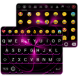 ไอคอนของโปรแกรม: Neon Light Emoji Gif Keyb…