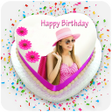 Ícone do programa: Photo on Birthday Cake, P…
