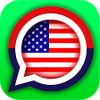 WASticker: United States of America Themed Sticker