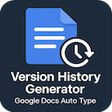 ไอคอนของโปรแกรม: Version History Generator…