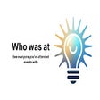 프로그램 아이콘: Who was at