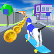 程序图标：Dog Rush : Pet Race Games