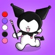 ไอคอนของโปรแกรม: Color book for kuromi san…