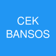 Ícone do programa: Cek BANSOS