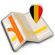 Map of Belgium offline