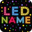 LED Name Live Wallpaper