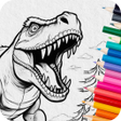 Dino Coloring World