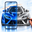 ไอคอนของโปรแกรม: AR Car Drawing App