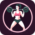プログラムのアイコン：Yoga women fitness fun