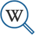أيقونة البرنامج: Search with Wikipedia