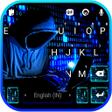 プログラムのアイコン：Neon Blue Hacker Keyboard…