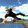 Programikonen: Parkour Flip Stunt Simula…
