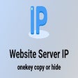 Website Server IP - Supports IPv6,Copy,Hide icon