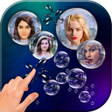 أيقونة البرنامج: Photo Bubbles Live Wallpa…