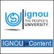Programikonen: IGNOU e-Content