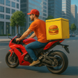 أيقونة البرنامج: Rider Food Delivery Simul…