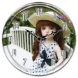 Cute Dolls Clock LiveWallpaper