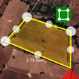 Ikon program: AreaCalc - GPS Area Calcu…