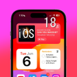 프로그램 아이콘: iPhone 18 launcher iOS 14
