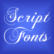 Icon of program: Script Fonts for FlipFont